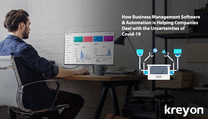 How Business Management Software & Automation is Helping Companies Deal with the Uncertainties of Covid-19