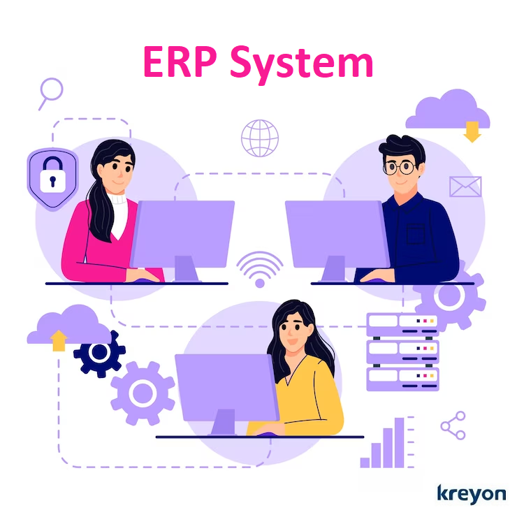 Customized ERP system