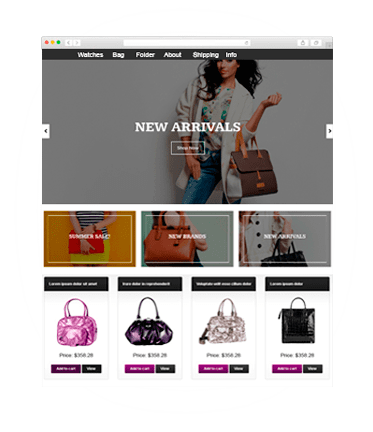 E-commerce website development