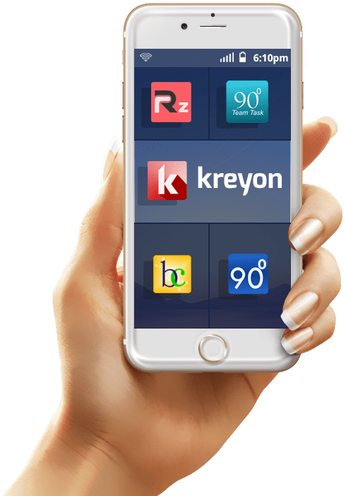 kreyon mobile application