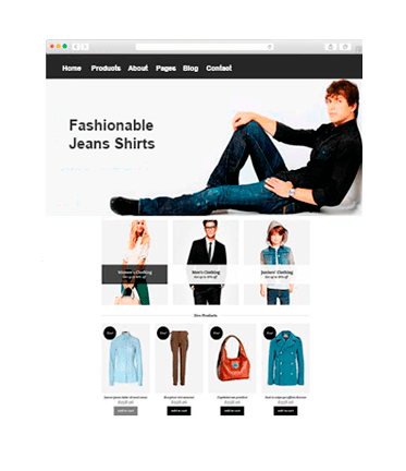 E-commerce website development in UK